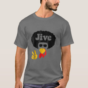 Friedenszeichen Jive Türkei Gesicht Funny Ernteda T-Shirt