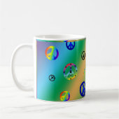 Friedenszeichen Kaffeetasse (Links)