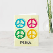Friedenszeichen Karte