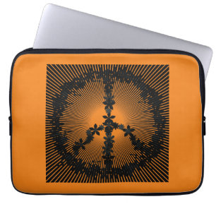 Friedenszeichen, Kunst Laptopschutzhülle