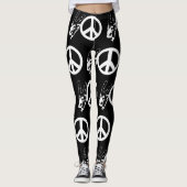 FRIEDENSZEICHEN LEGGINGS (Vorderseite)