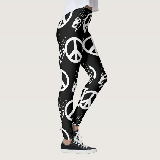 FRIEDENSZEICHEN LEGGINGS (Rechts)