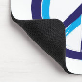 Friedenszeichen Mousepad (Ecke)