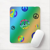 Friedenszeichen Mousepad (Mit Mouse)
