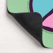 Friedenszeichen Mousepad (Ecke)