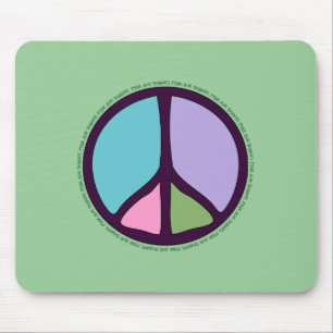 Friedenszeichen Mousepad