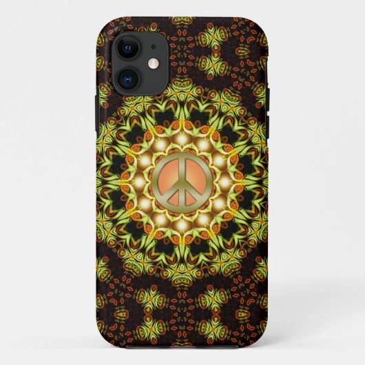 Friedenszeichen-Natur-Energie iPhone 5 Fall Case-Mate iPhone Hülle (Rückseite)