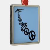 Friedenszeichen Ornament Aus Metall (Rechts)