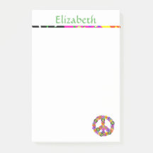 Friedenszeichen Personalisiert