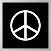 Friedenszeichen Poster (Vorne)