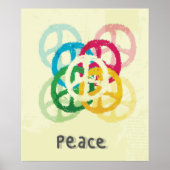 Friedenszeichen Poster (Vorne)