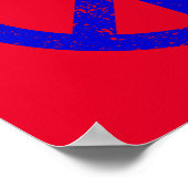 Friedenszeichen Poster (Ecke)