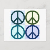 Friedenszeichen Postkarte (Vorderseite)