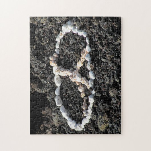 Friedenszeichen Puzzle (Vertikal)