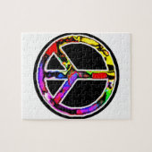 Friedenszeichen Puzzle (Horizontal)