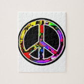 Friedenszeichen Puzzle (Vertikal)