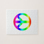 Friedenszeichen Puzzle (Horizontal)