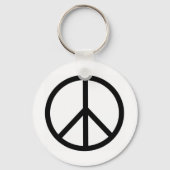 Friedenszeichen Schlüsselanhänger (Vorderseite)
