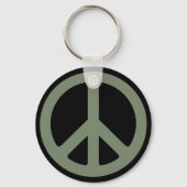 Friedenszeichen Schlüsselanhänger (Vorderseite)