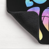 Friedenszeichen Single-Digits 10 Volleyball 10. Mousepad (Ecke)