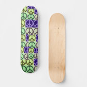 Friedenszeichen Skateboard (Vorderseite)