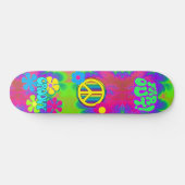 Friedenszeichen Skateboard (Horizontal)