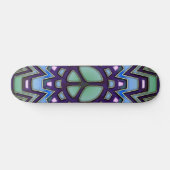 FRIEDENSzeichen-SKATEBOARD Skateboard (Horizontal)