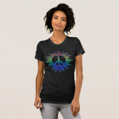 Friedenszeichen Sun T-Shirt (Vorne ganz)