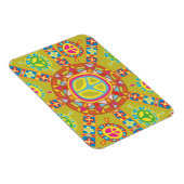 Friedenszeichen, Symbole Magnet (Rechte Seite)