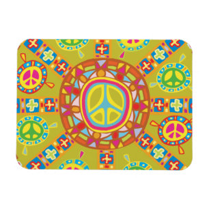 Friedenszeichen, Symbole Magnet