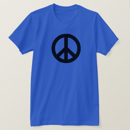 Friedenszeichen T-Shirt (Design vorne)