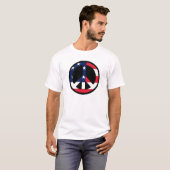 Friedenszeichen T-Shirt (Vorne ganz)