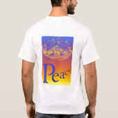 Friedenszeichen T-Shirt (Rückseite)