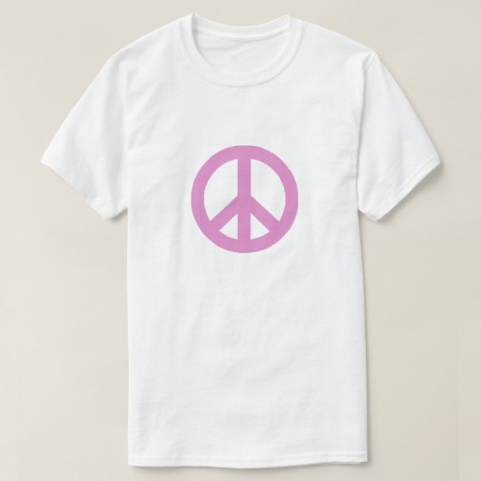 Friedenszeichen T-Shirt (Design vorne)