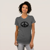 Friedenszeichen T-Shirt (Vorne ganz)
