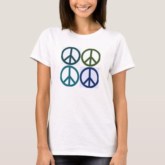 Friedenszeichen T-Shirt (Vorderseite)