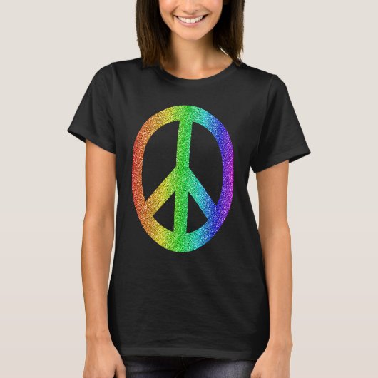 Friedenszeichen T-Shirt (Vorderseite)