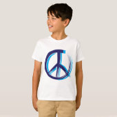 Friedenszeichen T-Shirt (Vorne ganz)