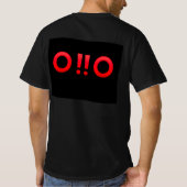 Friedenszeichen T-Shirt (Rückseite)