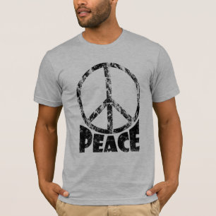 Friedenszeichen-T - Shirt für Männer u. Frauen