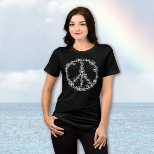 Friedenszeichen Tri-Blend Shirt