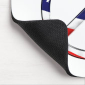 Friedenszeichen von Amerika Mousepad (Ecke)