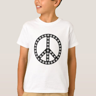 Friedenszeichen von Daisy T-Shirt