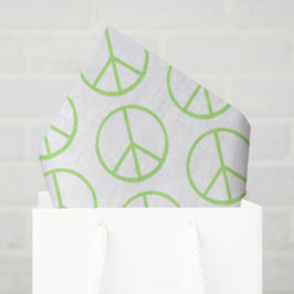Friedenszeichen Weltfrieden Groovy Liebe Symbol Seidenpapier