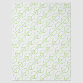 Friedenszeichen Weltfrieden Groovy Liebe Symbol Seidenpapier