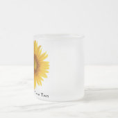 Friedenszeit-Tee-Inspirational GlasTasse Mattglastasse (Mittel)
