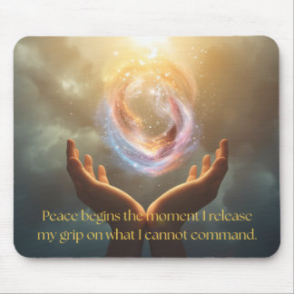 Friedenszitat-Mauspad Mousepad