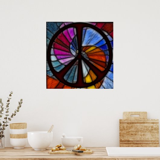 Friedenszug Poster (Küche)