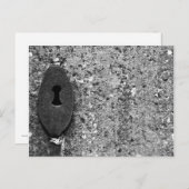 Friedhof 2 postkarte (Vorne/Hinten)