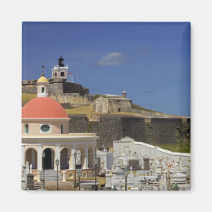 Friedhof am Meer von Puerto Rico Magnet